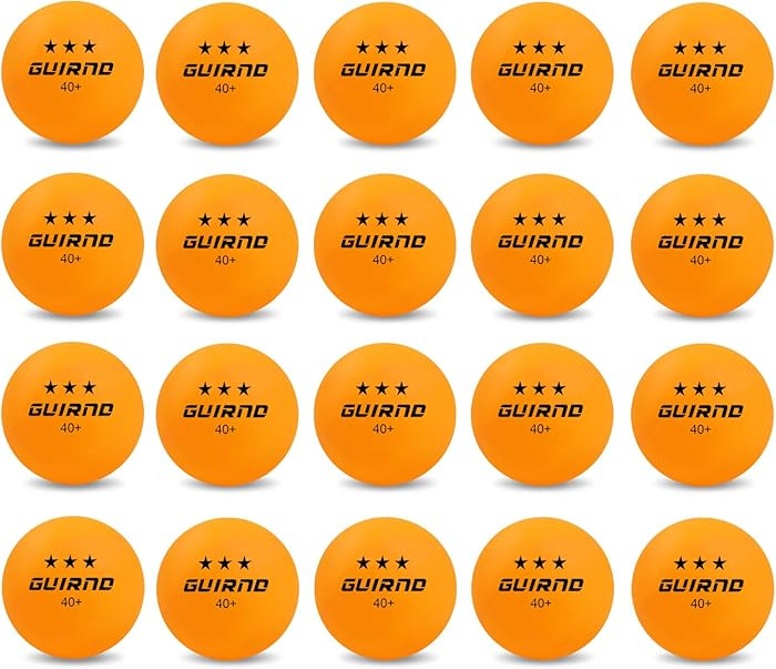 20 Pack Ping Pong Balls, 3 Star Table Tennis Balls, 40+ Pong Ball Competition and Recreational Pl... | Amazon (US)