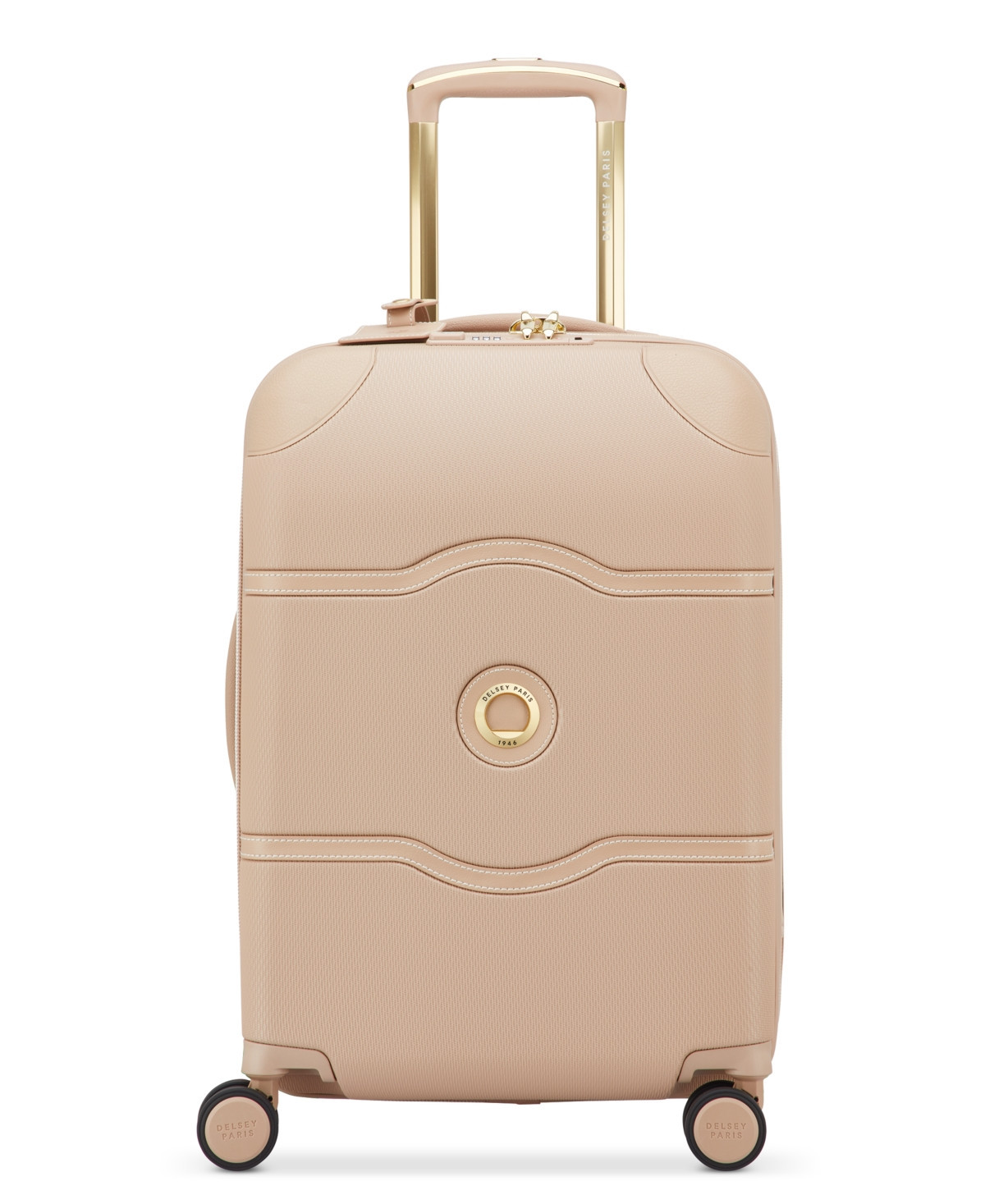 Delsey Paris Chatelet Air 2.0 Small Carry-On Spinner - Beige Rose | Macy's