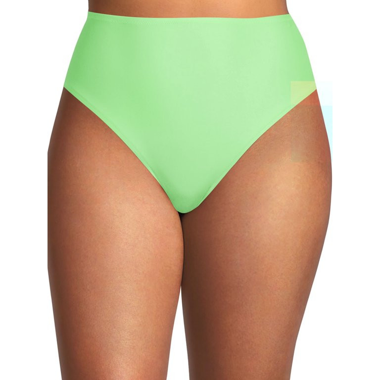 No Boundaries Women's Swim High Waist Bikini Bottom | Walmart (US)