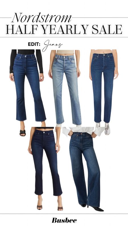 Flattering jeans on sale at Nordstrom! 

#LTKSeasonal #LTKSaleAlert #LTKFindsUnder100