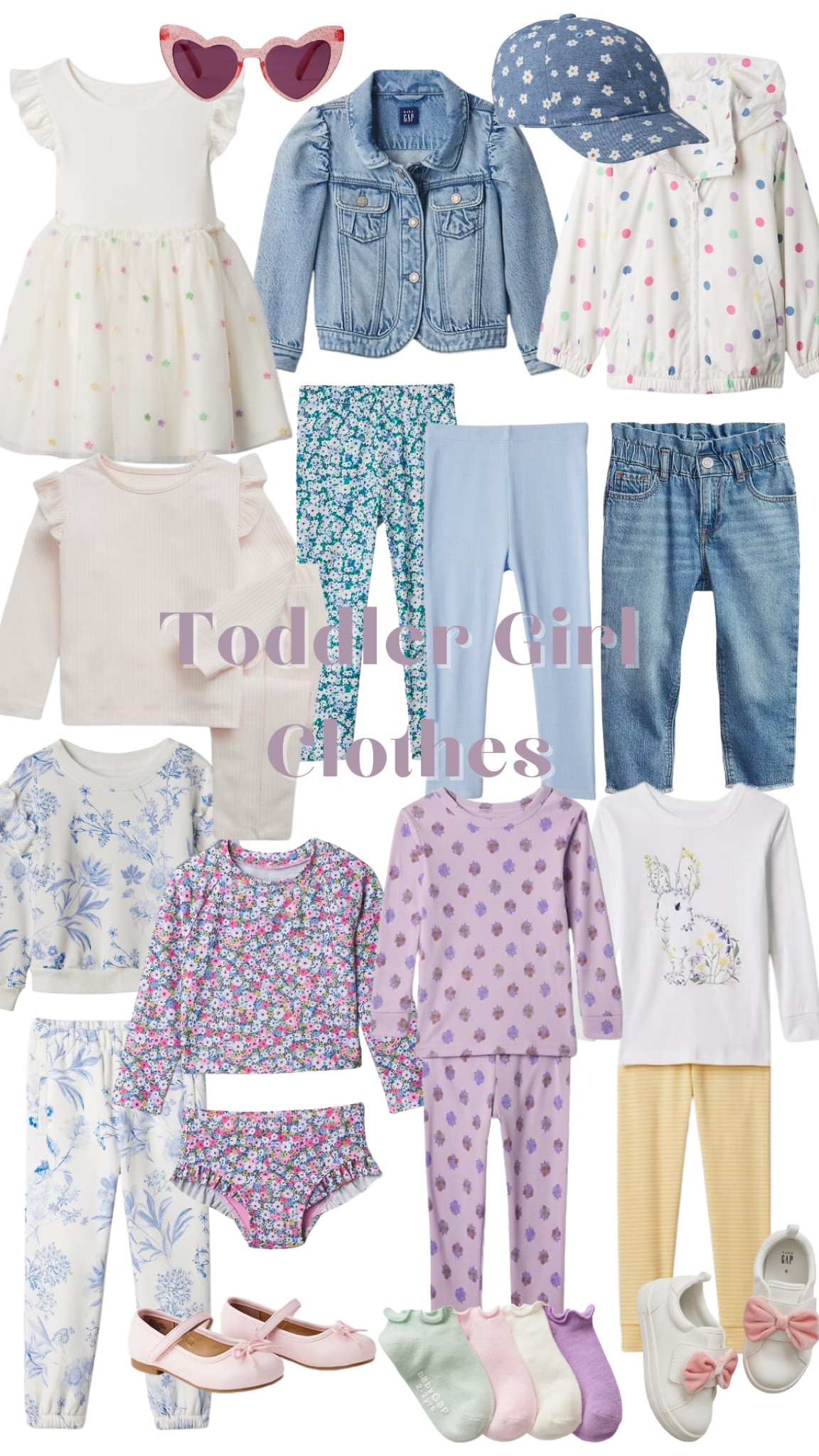 The sweetest toddler girl clothes from Gap! 

Toddler leggings
Toddler jeans
Jean jacket
Kids pajamas 

#LTKbaby #LTKfindsunder50 #LTKkids