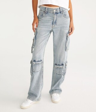 Low-Rise Cargo Jean | Aeropostale