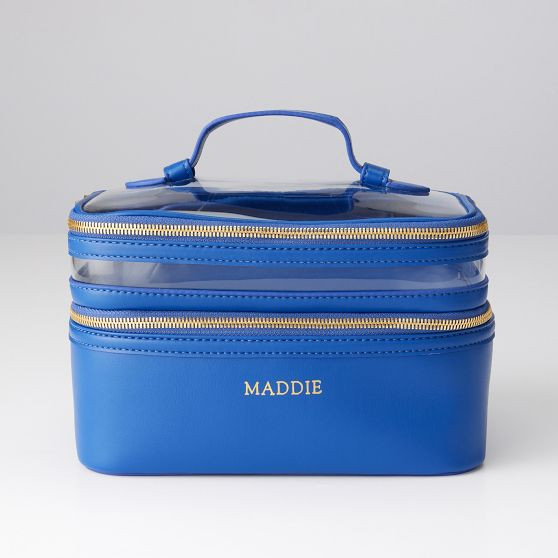 Clear Cosmetic Dual Travel Organizer | Mark and Graham