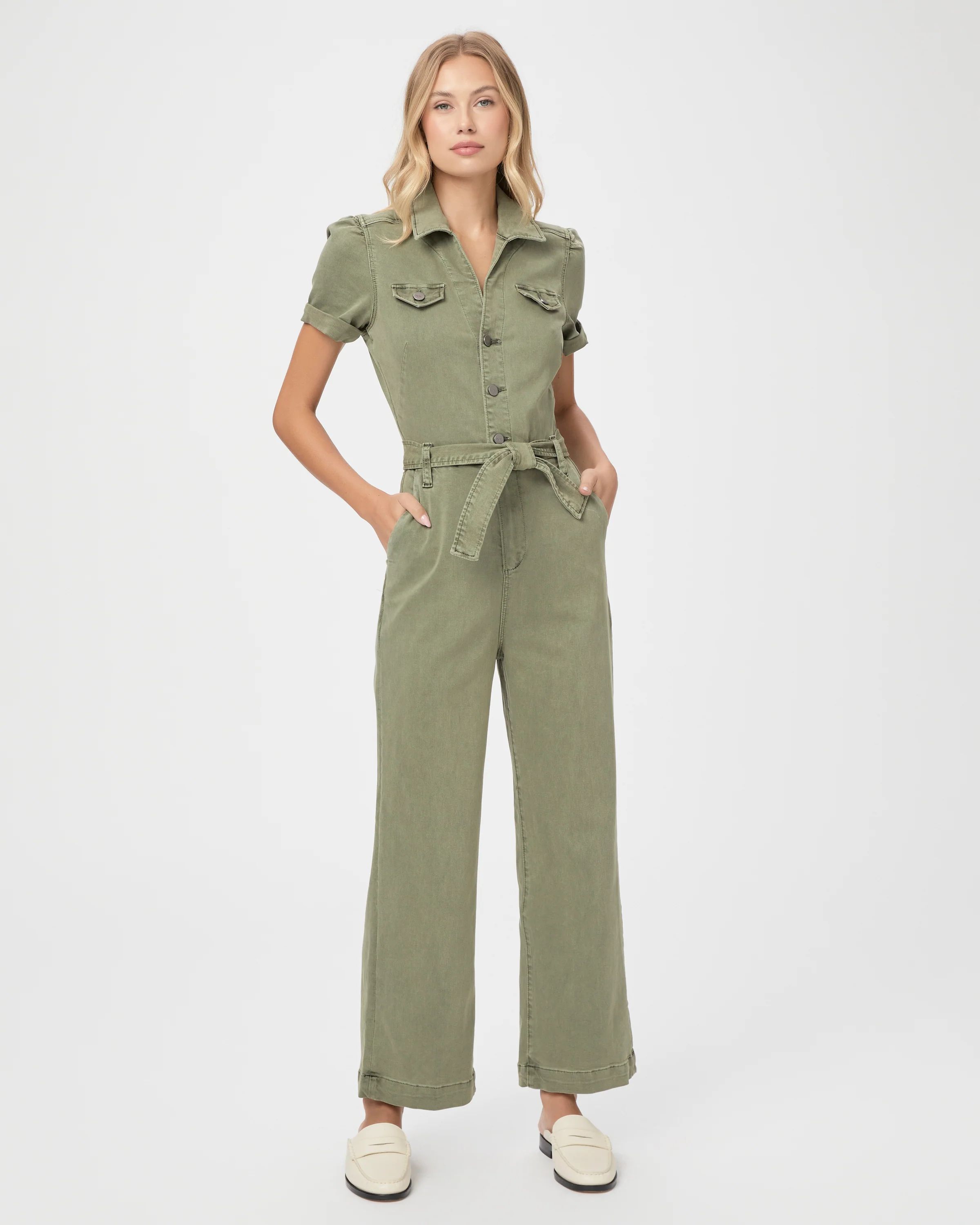 Anessa Shortsleeve Jumpsuit | Paige