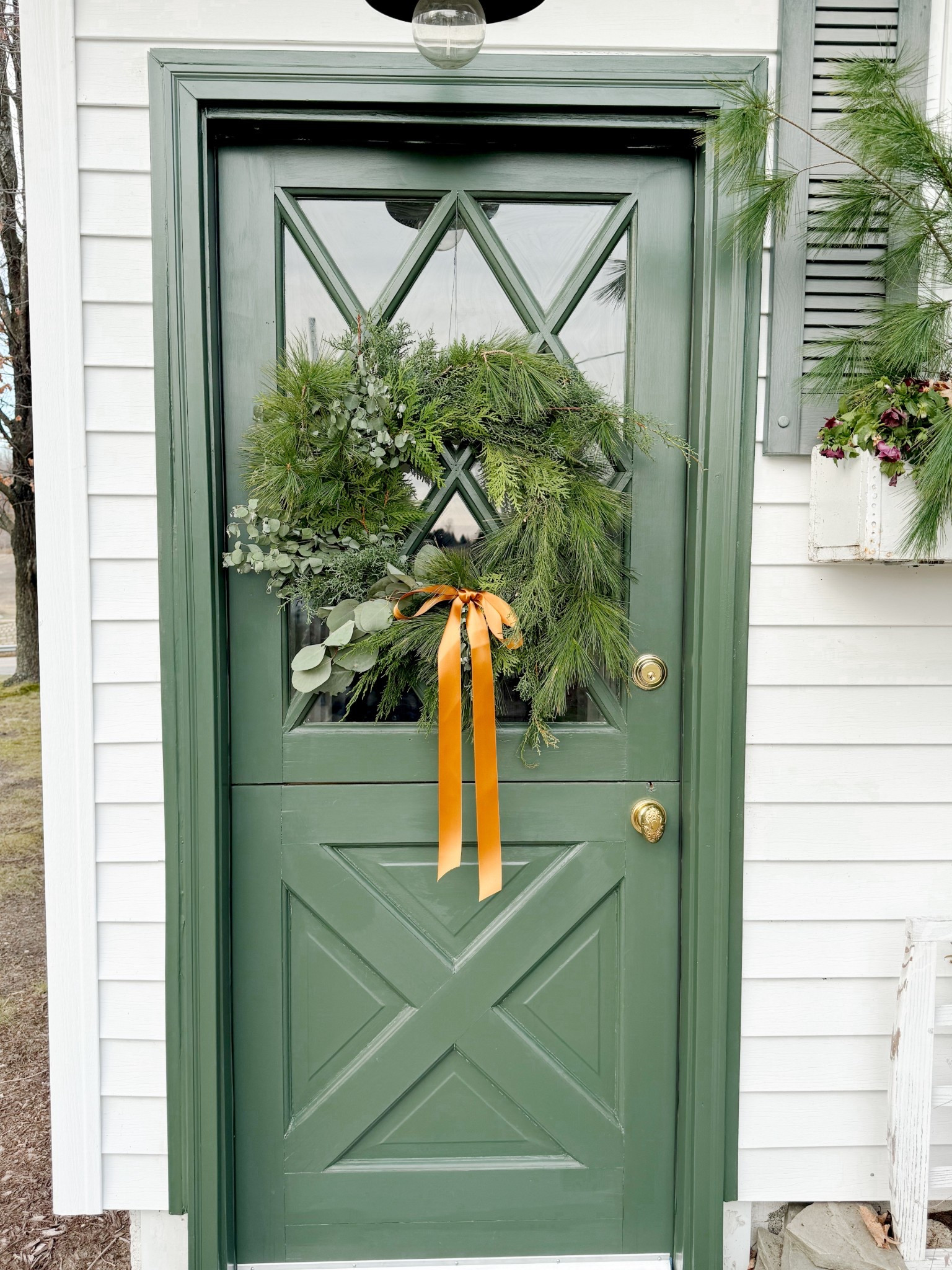 Hardware in our Dutch door - all in polished brass. 

The unlacquered brass is beautiful too, but it was sold out at the time I purchased the pieces and I was in a time crunch. 

The polished brass has a protective finish on it, the unlacquered brass looks the same as the polished brass when new, but it’s a loving finish and will eventually age and patina beautifully to look more antique 

#LTKHome