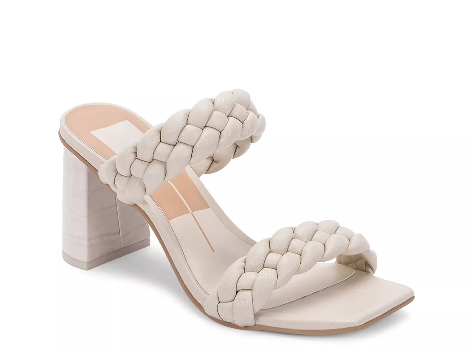 Dolce Vita Paily Slide Sandal - Women's - Off White - Block Slide | DSW