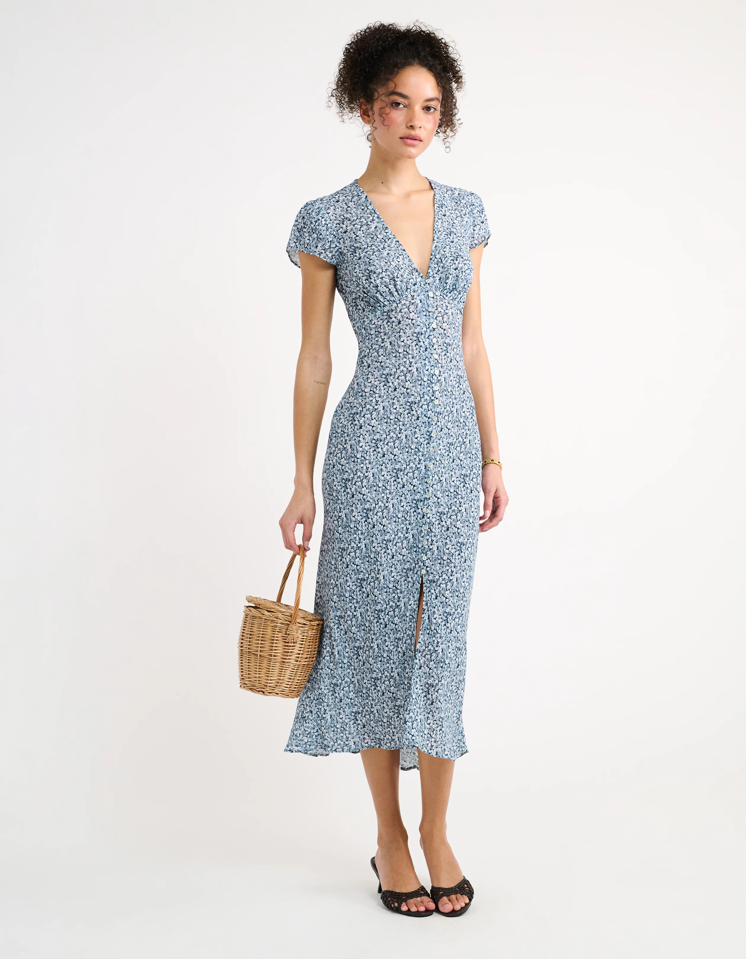 Indio Midi Dress in Everest Floral | Shop Women's Casual Dresses | Rumored