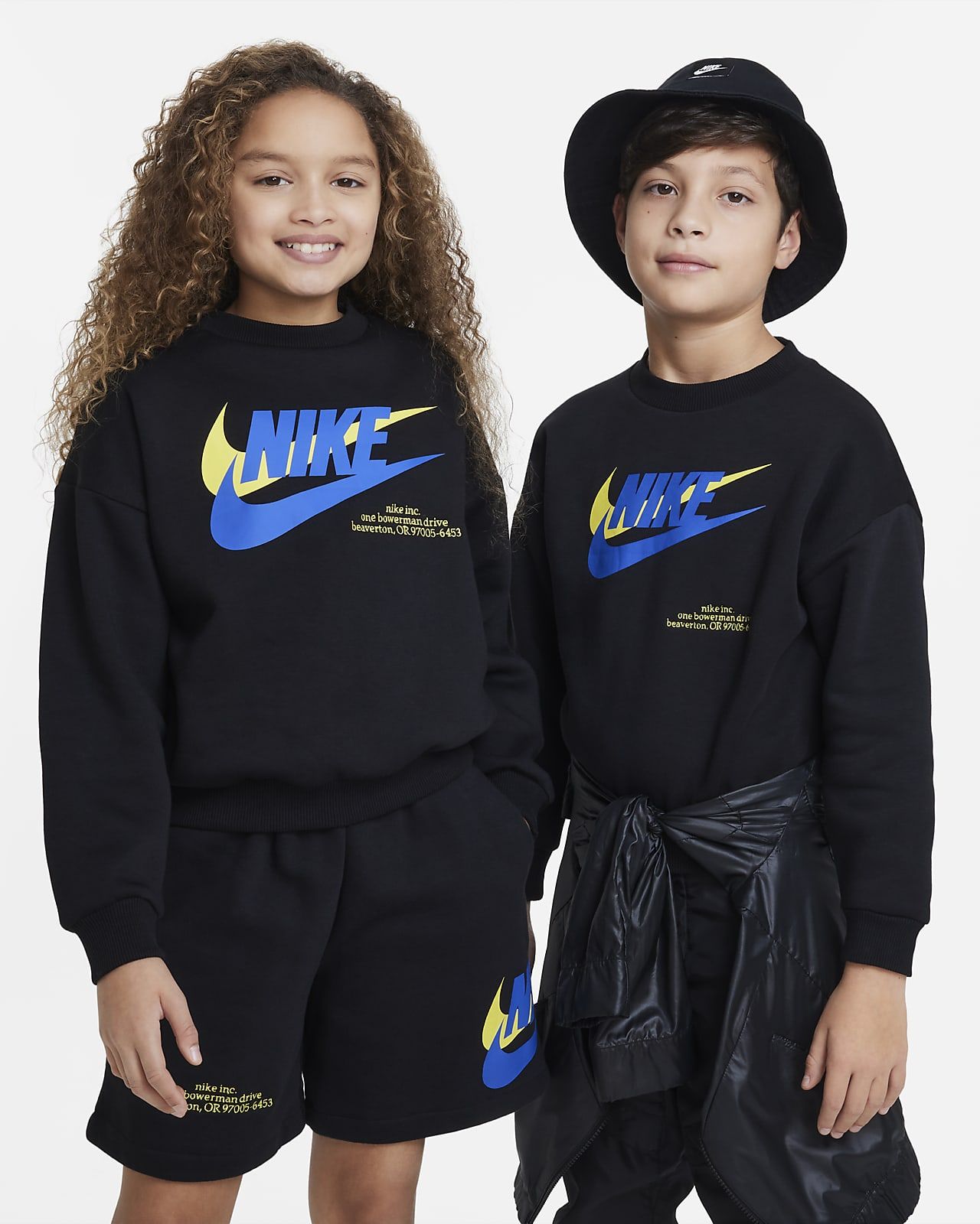Nike Sportswear Icon Fleece Big Kids' Oversized Sweatshirt. Nike.com | Nike (US)