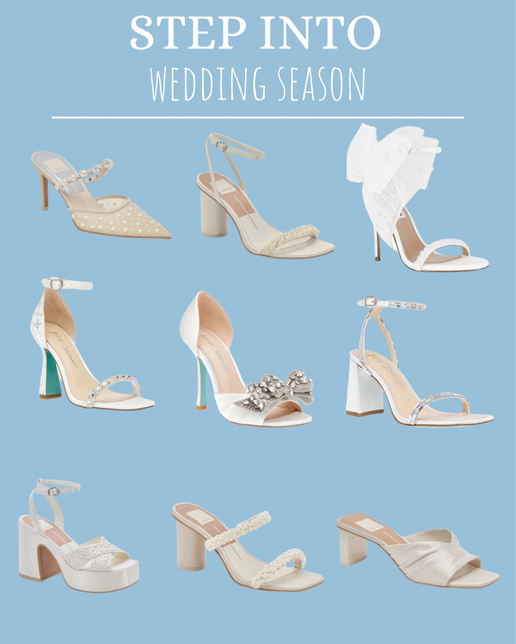 Looking for the perfect bridal shoes?! THIS RIGHT HERE!!! 

#LTKSeasonal #LTKwedding #LTKshoecrush