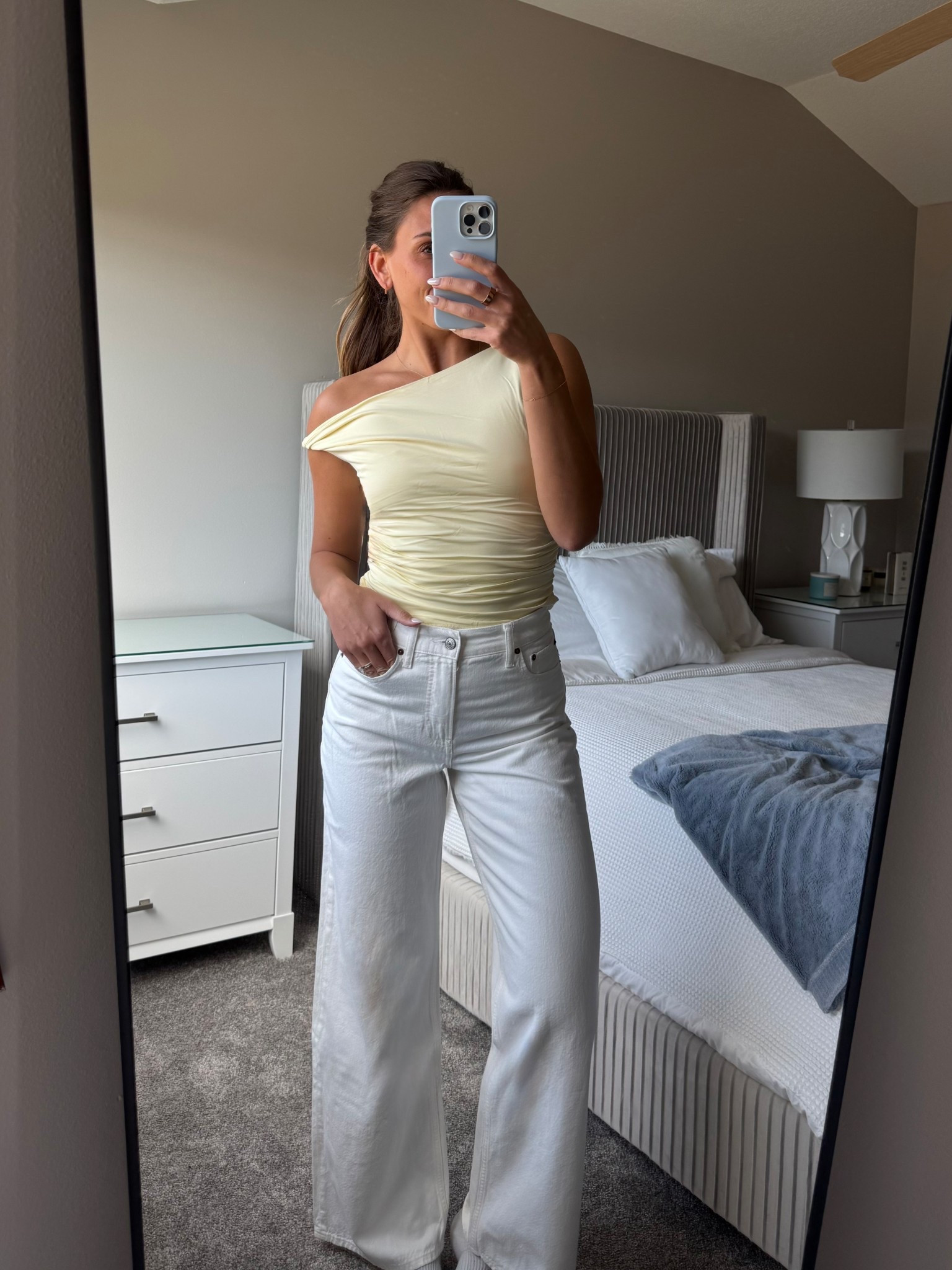 BUTTER YELLOW IS IN💛

#springfashion #abercrombie #widelegjeans #easteroutfit 

#LTKSeasonal #LTKStyleTip #LTKSaleAlert