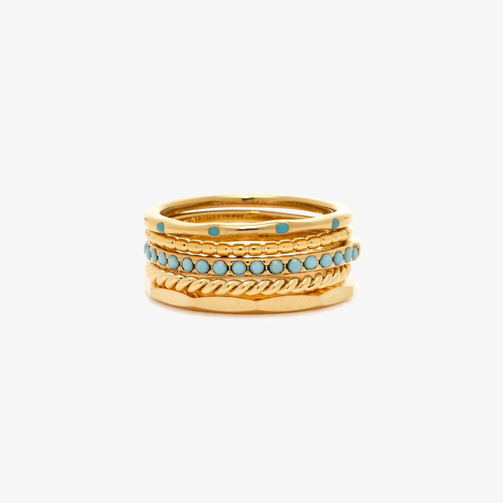Saratoga Ring Stack | Pura Vida Bracelets