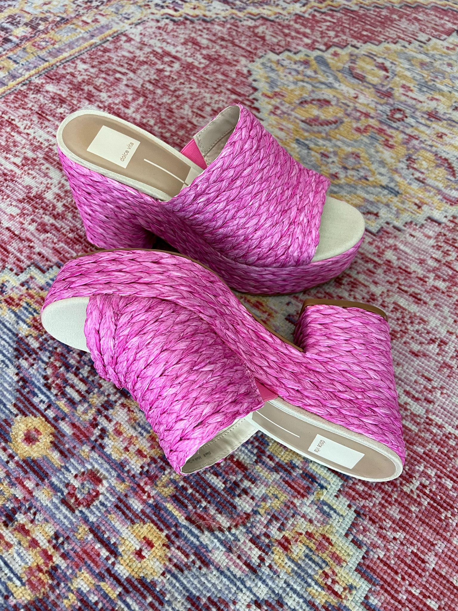 Barbie shoes
Summer wedges
Code KIM15 for a discount
Shoes on sale 
TTS 
Barbiecore shoes


#LTKstyletip #LTKsalealert #LTKshoecrush