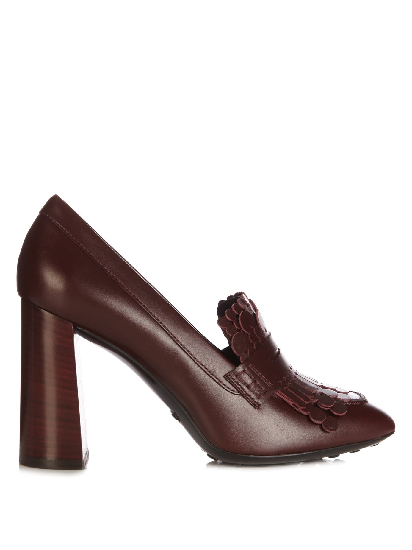 Gomma fringed leather pumps | Matches (US)