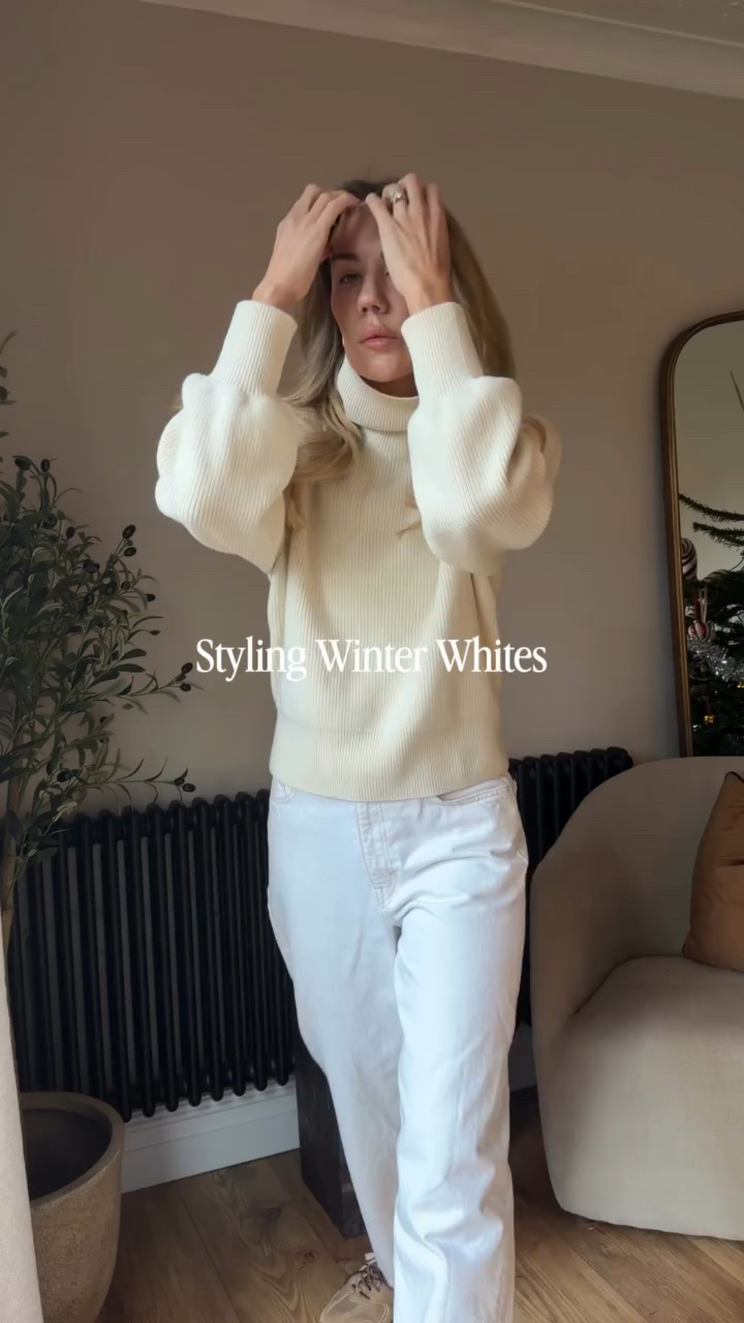 Anyone else just reaching for the same easy pieces on repeat?? 🤍

This white on white outfit I wore to watch Jude in the choir at the local church is one of those “what I’m wearing when I don’t know what to wear” looks that is comfy a classic, and actually wearable. 

📌 Save it for those I’ve got nothing to wear days.

Minimal chic, all white outfit, winter whites, white jeans, outfit ideas, styling, fashion influencer, daily styling, ootd, outfit inspiration, what to wear, daily style in your 30s 
#everydaystyle #timelesswardrobe #fashioninyour30s