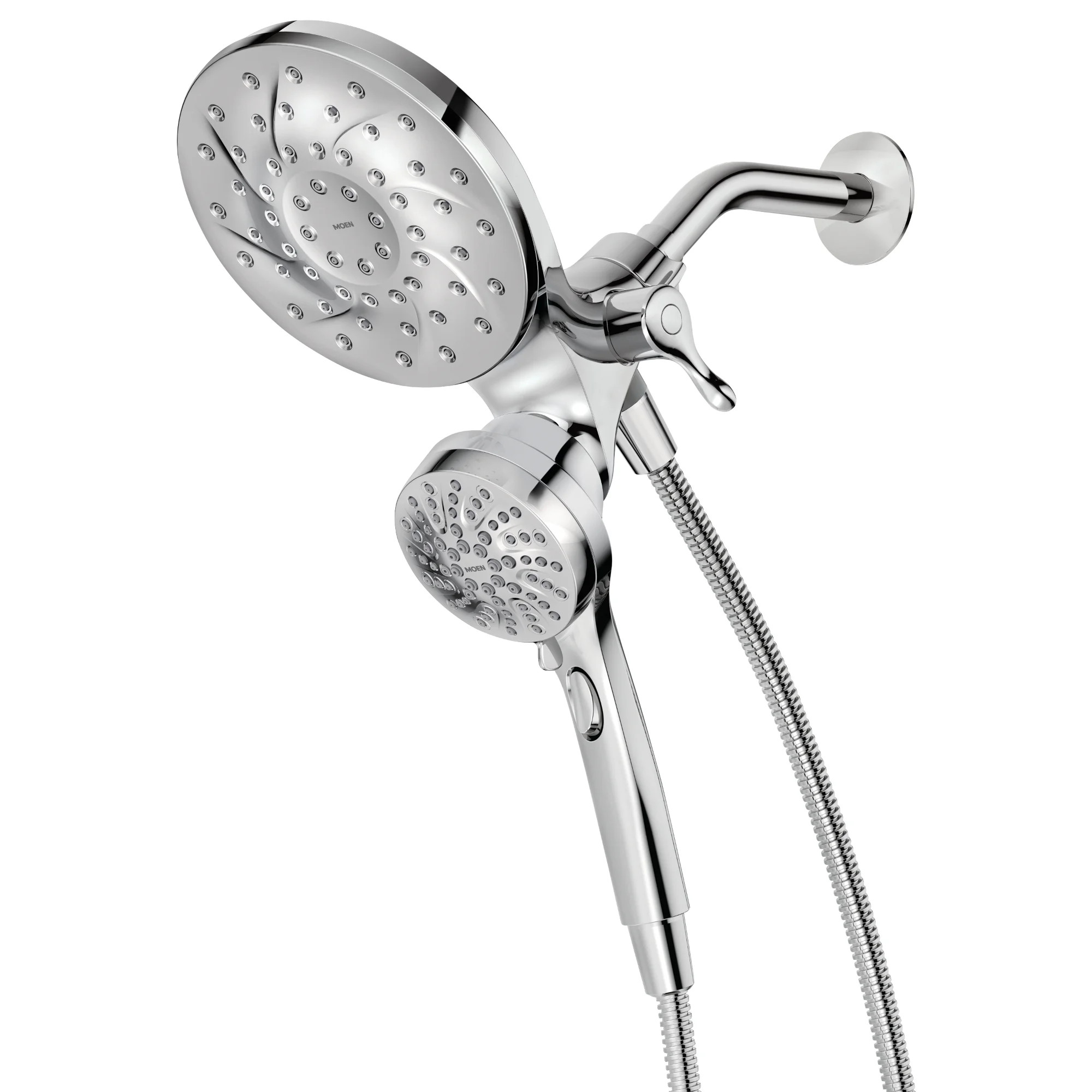Moen Engage Magnetic 6.5" 6-Function Bathroom Handheld Showerhead with Magnetic Docking, Chrome | Walmart (US)