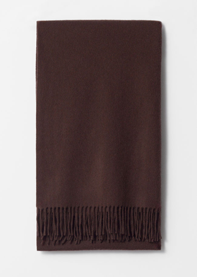 Fringed Wool Blanket Scarf | & Other Stories (EU + UK)