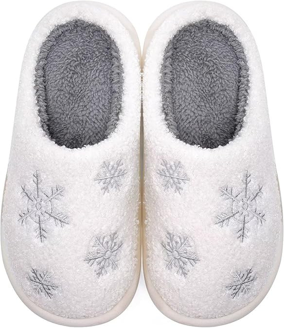 WateLves Women's Pillow Warm Memory Foam Slippers Comfortable Cute House Shoes Lightweight Fuzzy ... | Amazon (US)