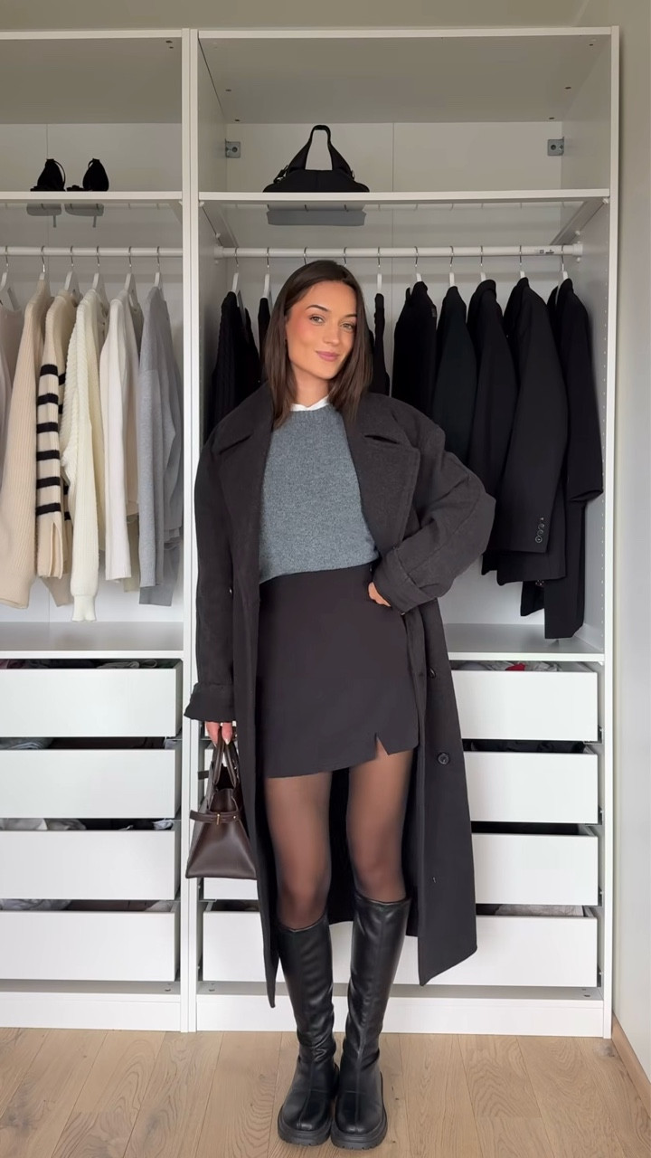 Fall fits and me pretending my closet is a Pinterest board again🤎 

fall fashion, pinterest inspired outfits, recreate outfits, budget friendly style, sustainable fashion, fall ootd, aesthetic vibes, cozy outfits, outfit inspo, viral reel