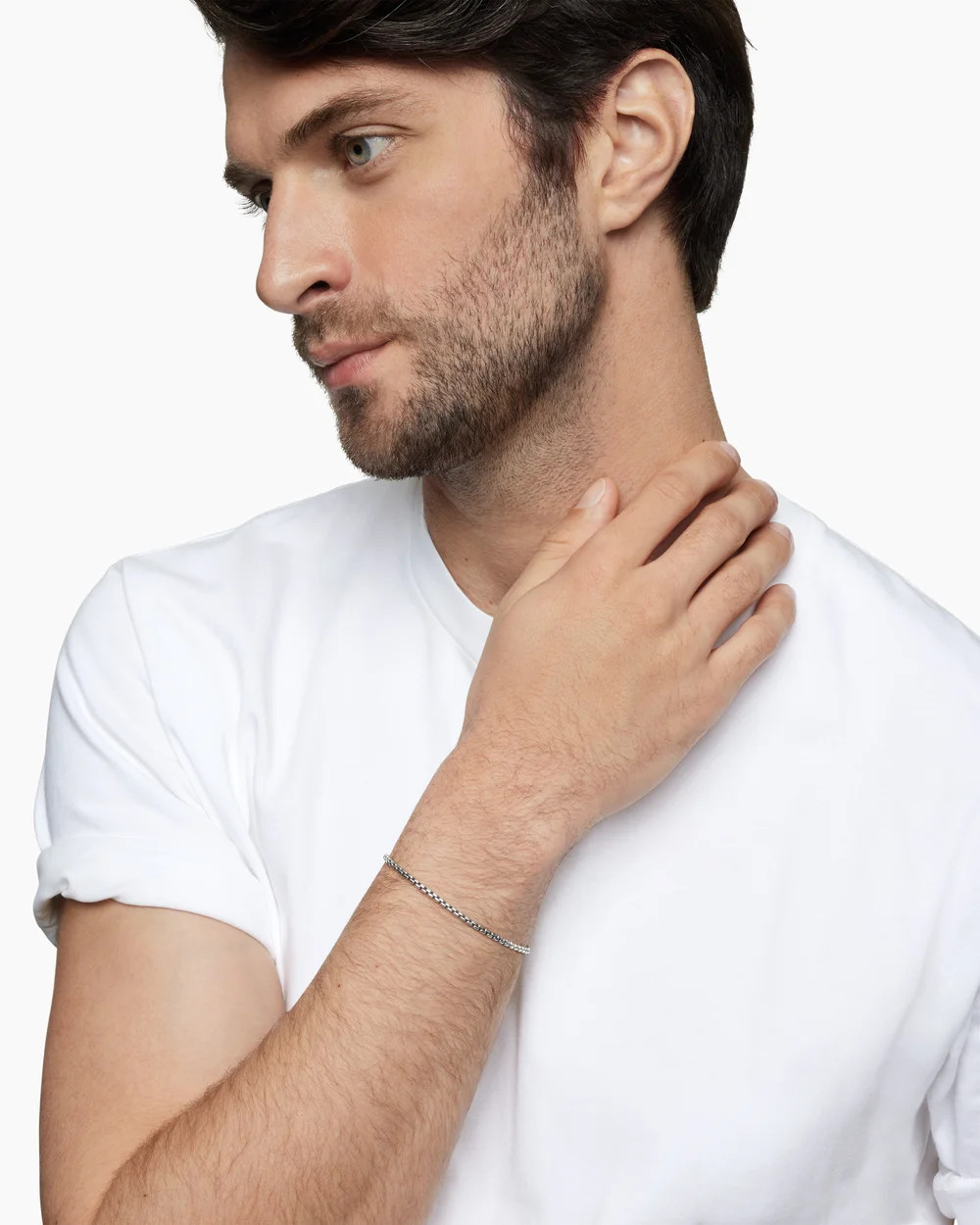 David Yurman | Box Chain Bracelet in Sterling Silver, 2.7mm | David Yurman