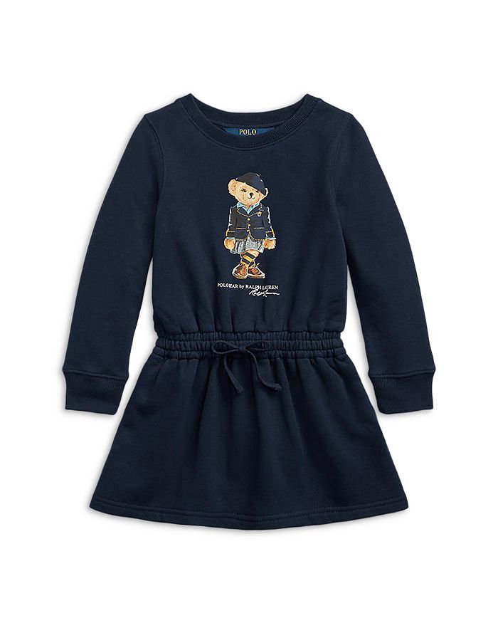 Girls' Polo Bear Fleece Dress - Little Kid, Big Kid | Bloomingdale's (US)