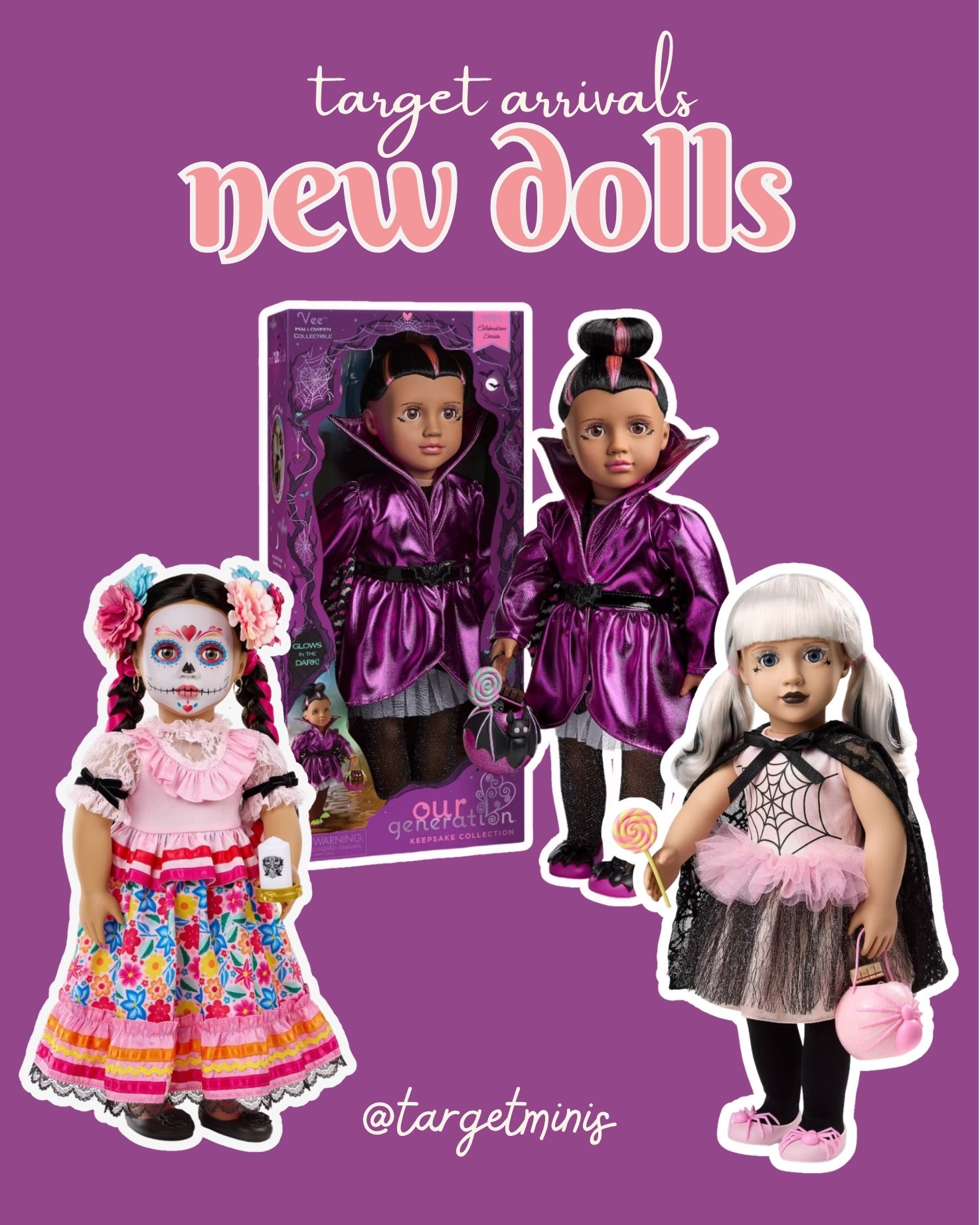 New dolls at Target 

Pretend play, Halloween season, toys

#LTKSeasonal #LTKKids #LTKmomlife