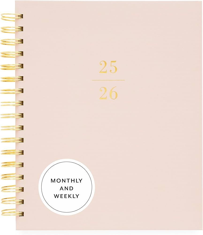 Sugar Paper 2025-2026 Signature Spiral Student Planner, Weekly and Monthly, August 2025 to July 2... | Amazon (US)