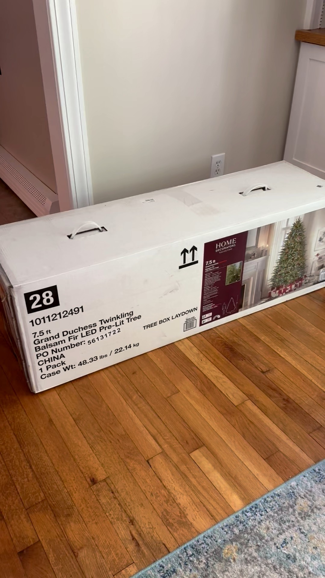 Viral Home Depot Christmas tree!! So excited we snagged one this year 🎄

#LTKHome #LTKSeasonal