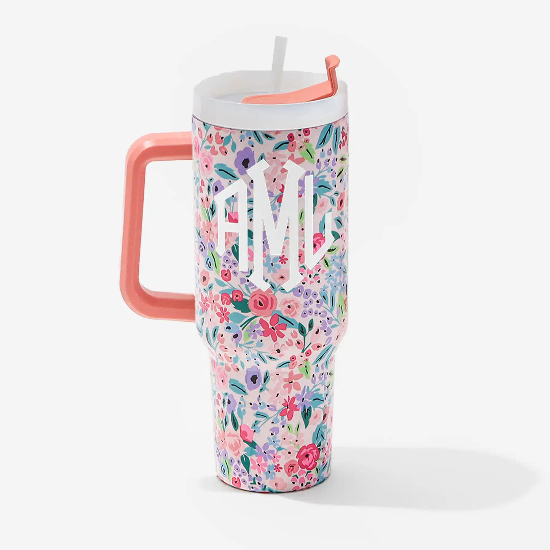 Monogrammed Travel Tumbler | Marleylilly