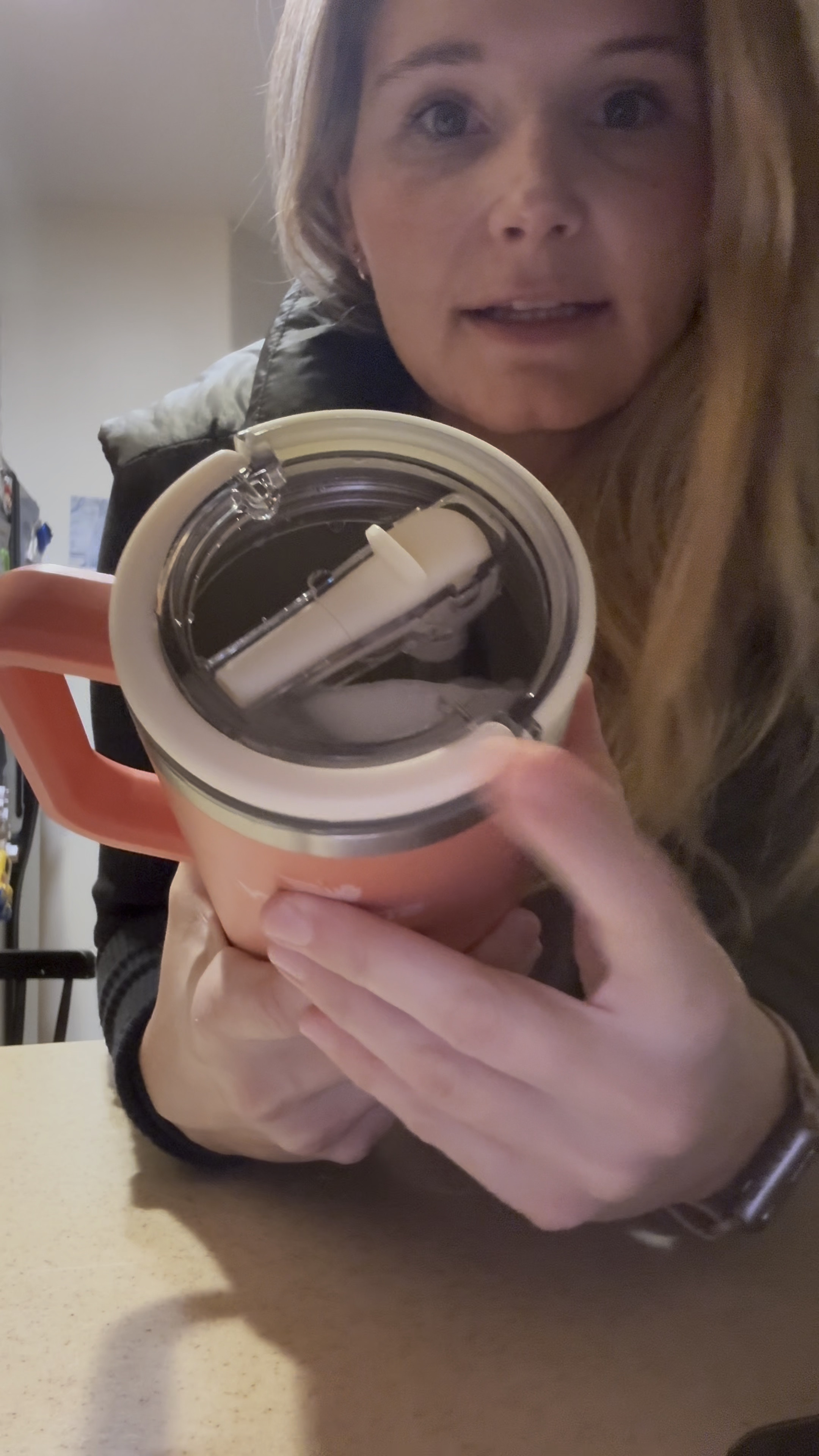 This lid makes your Stanley tumbler leak-proof! Now I can use my cute Stanley mugs again  

#LTKHome #LTKTravel #LTKFitness