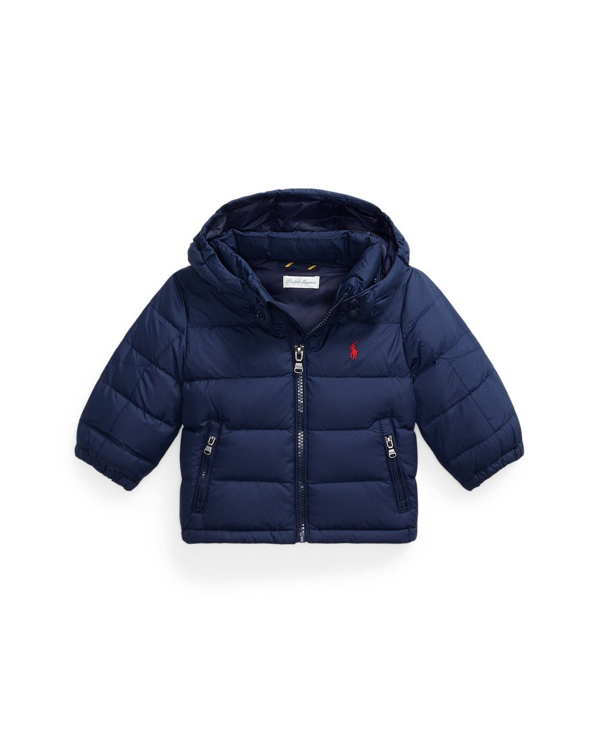 Polo Ralph Lauren Baby Boys Ripstop Down Hooded Jacket - Blue | Macy's