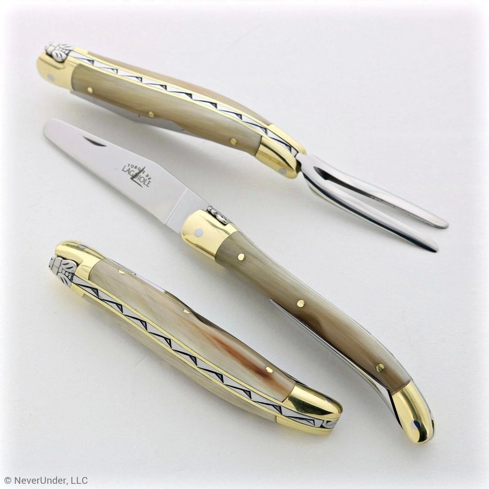 Forge de Laguiole Horn Tip Golf Divot Tool with Knife | Lucy's Market