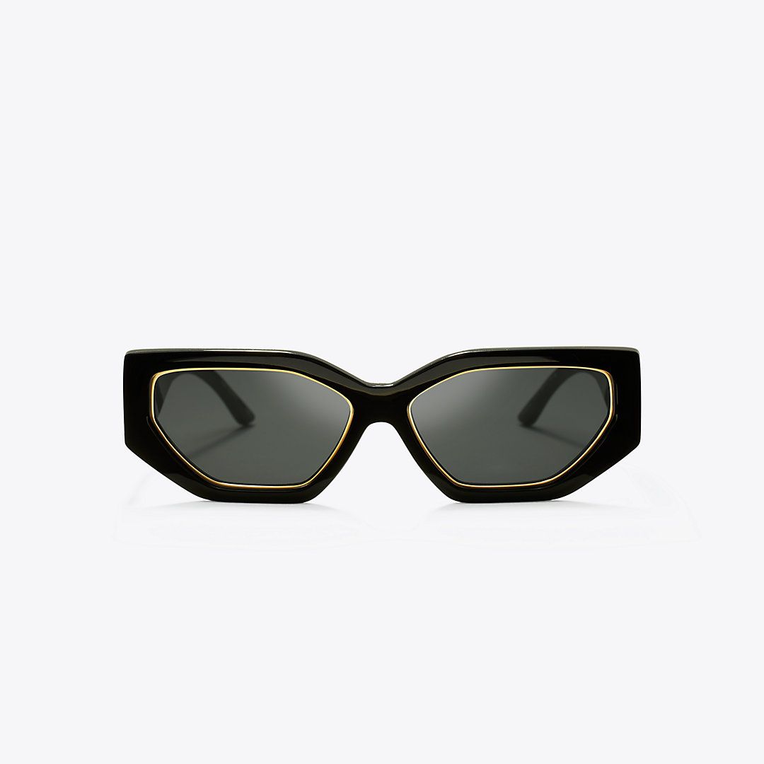 Tory Burch Kira Geometric Sunglasses | Tory Burch (US)