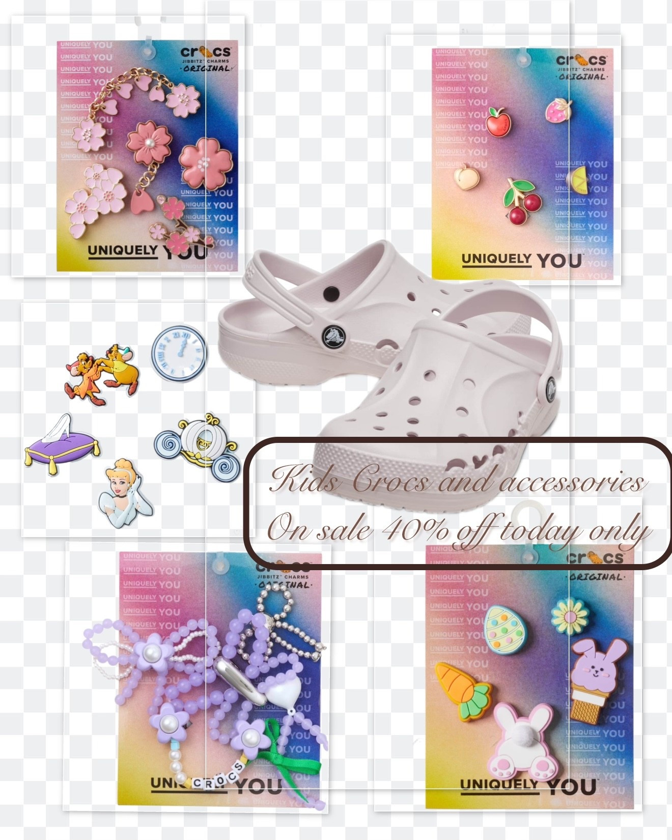 Crocs on sale today only for target circle week. 🎯 40 % off plus crocs accessories 

#LTKSaleAlert #LTKU #LTKKids