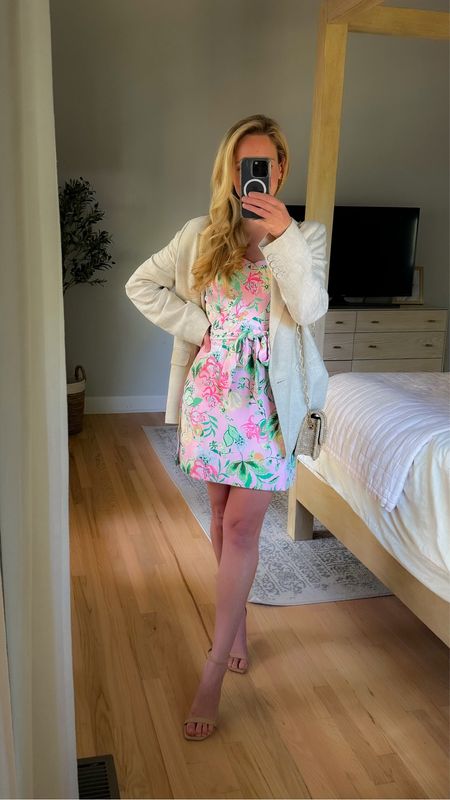 Love this lilly pulitzer dress lilly pulitzer romper floral dress floral mini dress short dresses bridal shower brunch outfit girly style preppy outfit preppy stylee stuart weitzman sandals nude heels nude sandals 

#LTKFindsUnder100 #LTKParties #LTKStyleTip
