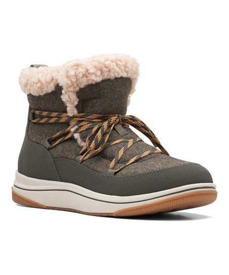Clarks Dark Olive Breeze Glacier Boot - Women | Zulily