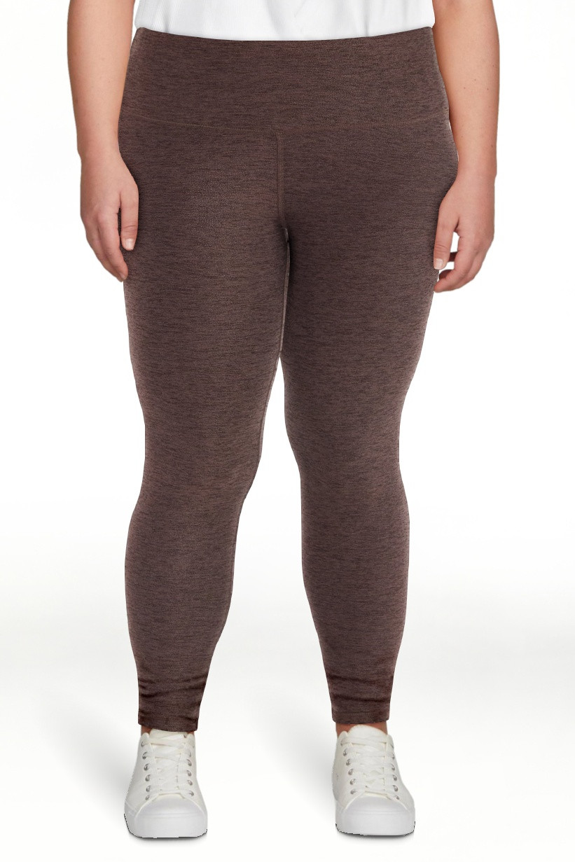 Avia Women's and Women’ Plus Foil Leggings, 7/8 Length, 25" Inseam, Sizes XS-4X | Walmart (US)