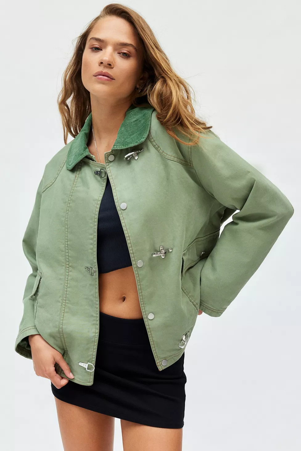 BDG Charles Canvas Duffle Jacket | Urban Outfitters (US and RoW)