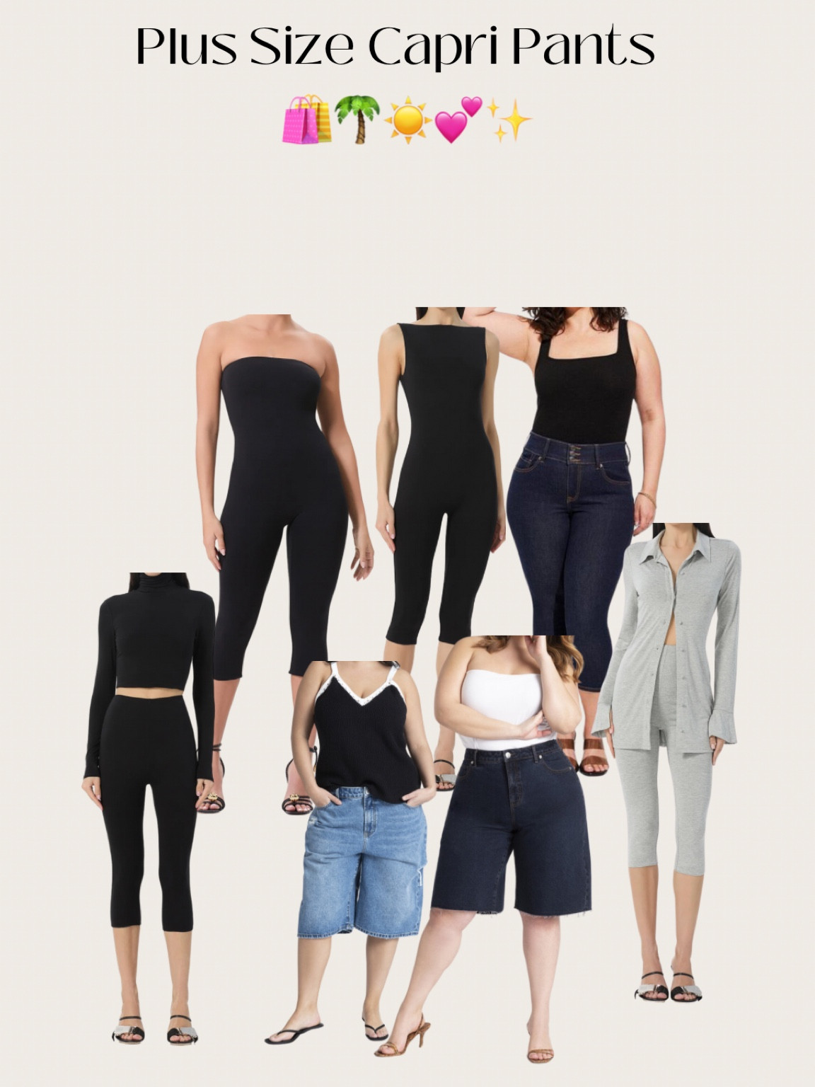 If you’re wanting to add capris into your spring/summer wardrobe here’s a few cute ones! 💕
Plus size, spring outfit, plus size outfit , date night outfit

#LTKplussize #LTKSeasonal #LTKstyletip