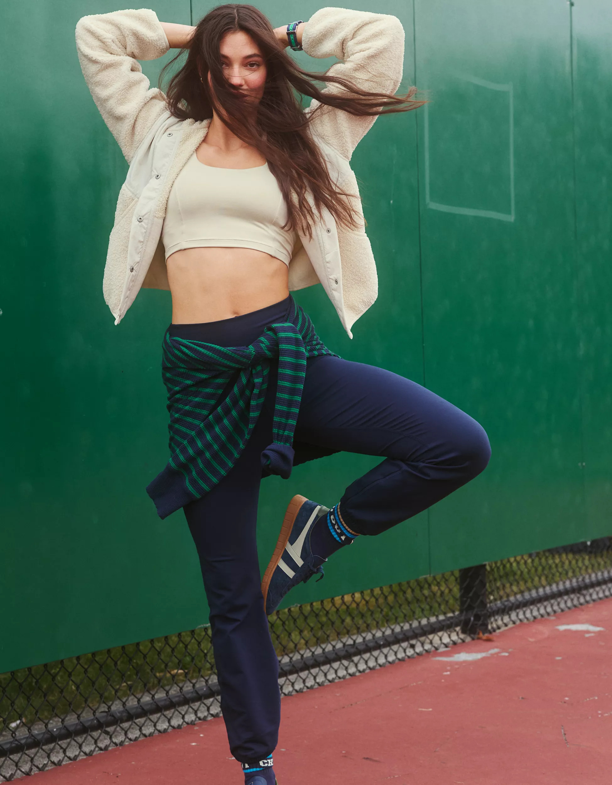 OFFLINE By Aerie The Hugger Cinch Pant | Aerie