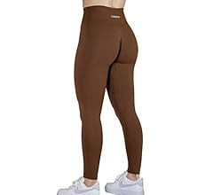 AUROLA Dream Collection Workout Leggings for Women High Waist Seamless Scrunch Athletic Running G... | Amazon (US)