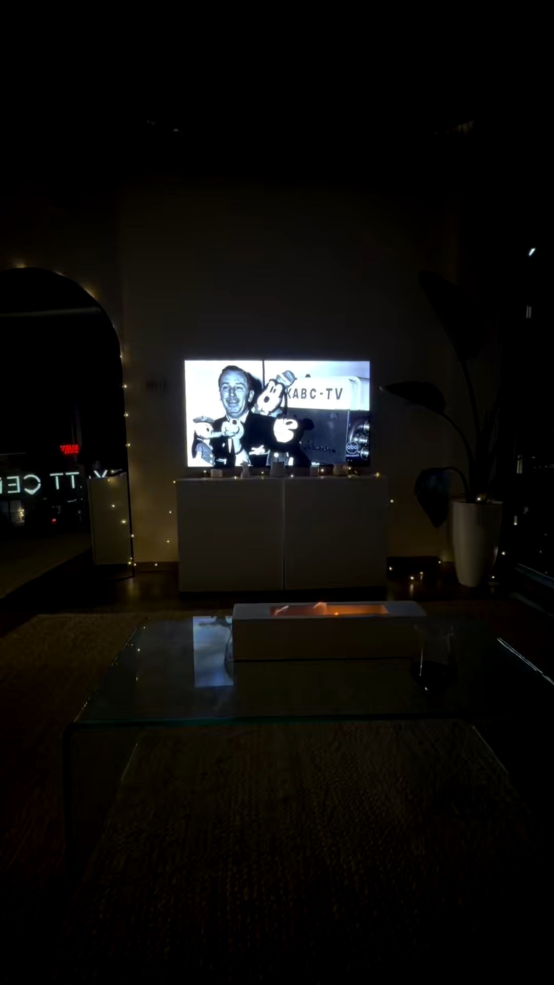 A cozy night at home, ringing in the new year with some rest and relaxation🖤🤍 

I love this little table top fire pit, it’s super easy to use and totally sets the vibe for a cozy night in! That paired with my fairy lights, huge floor length mirror and glass coffee table. This night screams minimalism but make its cozyyy🔥🥰🫶🏼

#LTKFindsUnder100 #LTKHome #LTKSeasonal