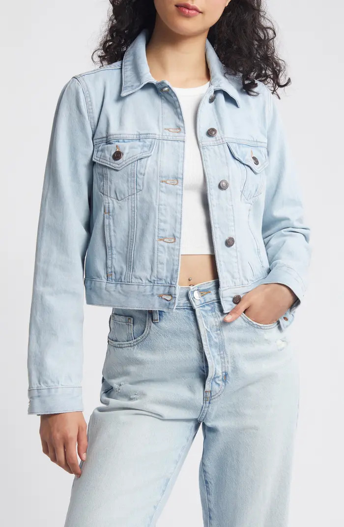 Tilda Crop Denim Jacket | Nordstrom