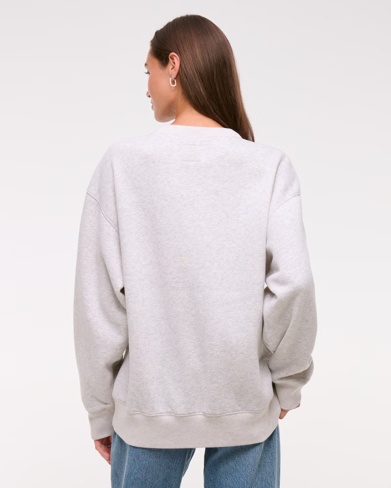 USA Oversized Sunday Crew | Abercrombie & Fitch (US)