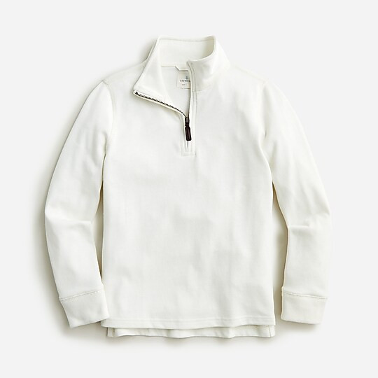 Kids' half-zip cotton popover shirt | J. Crew US