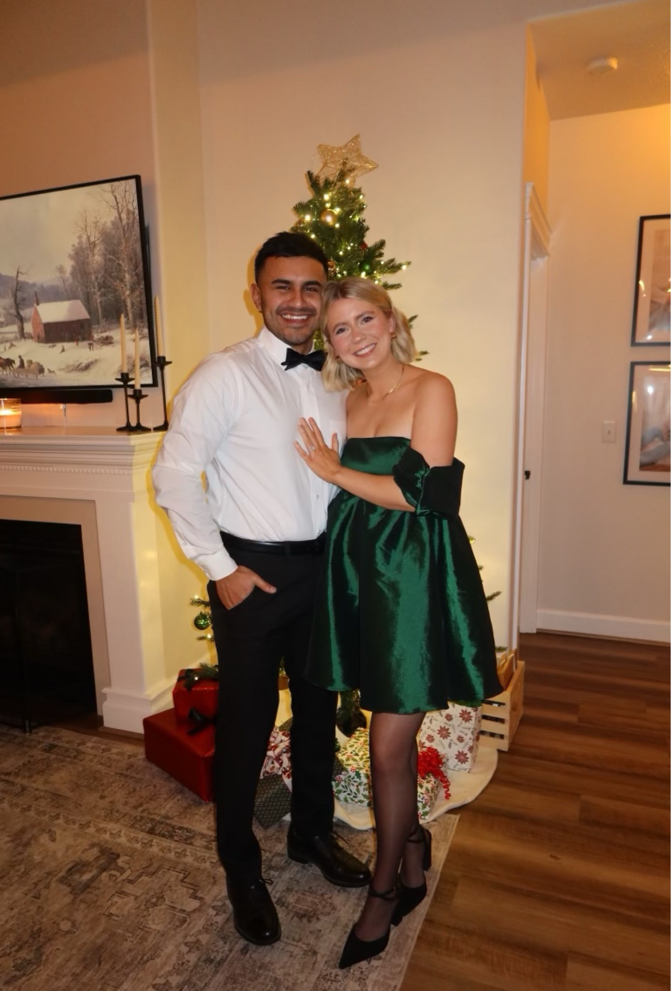 This green dress is so fun, wearing an xs. Heels are surprisingly comfy! 

#LTKFindsUnder100 #LTKStyleTip #LTKSeasonal