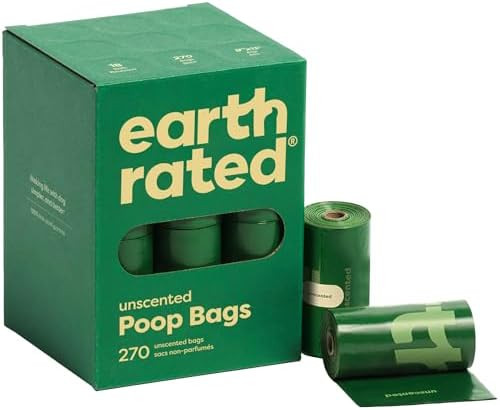 Earth Rated Poop Bags for Dogs, Guaranteed Leak Proof and Extra Thick Waste Bag Refill Rolls, Uns... | Amazon (US)