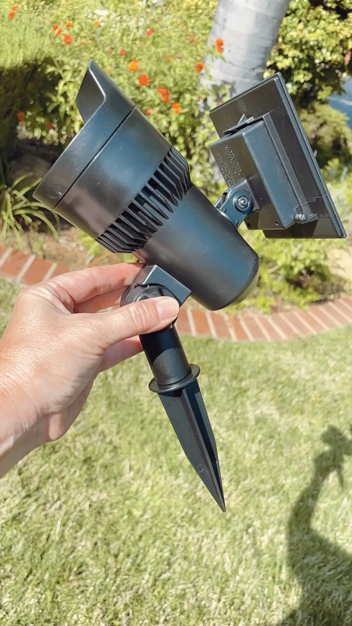 Loving these outdoor solar lights! We are using them to highlight the trees and bushes. They add so much ambiance at night! 

#ltkhome #outdoorlighting #solarlights #curbappeal