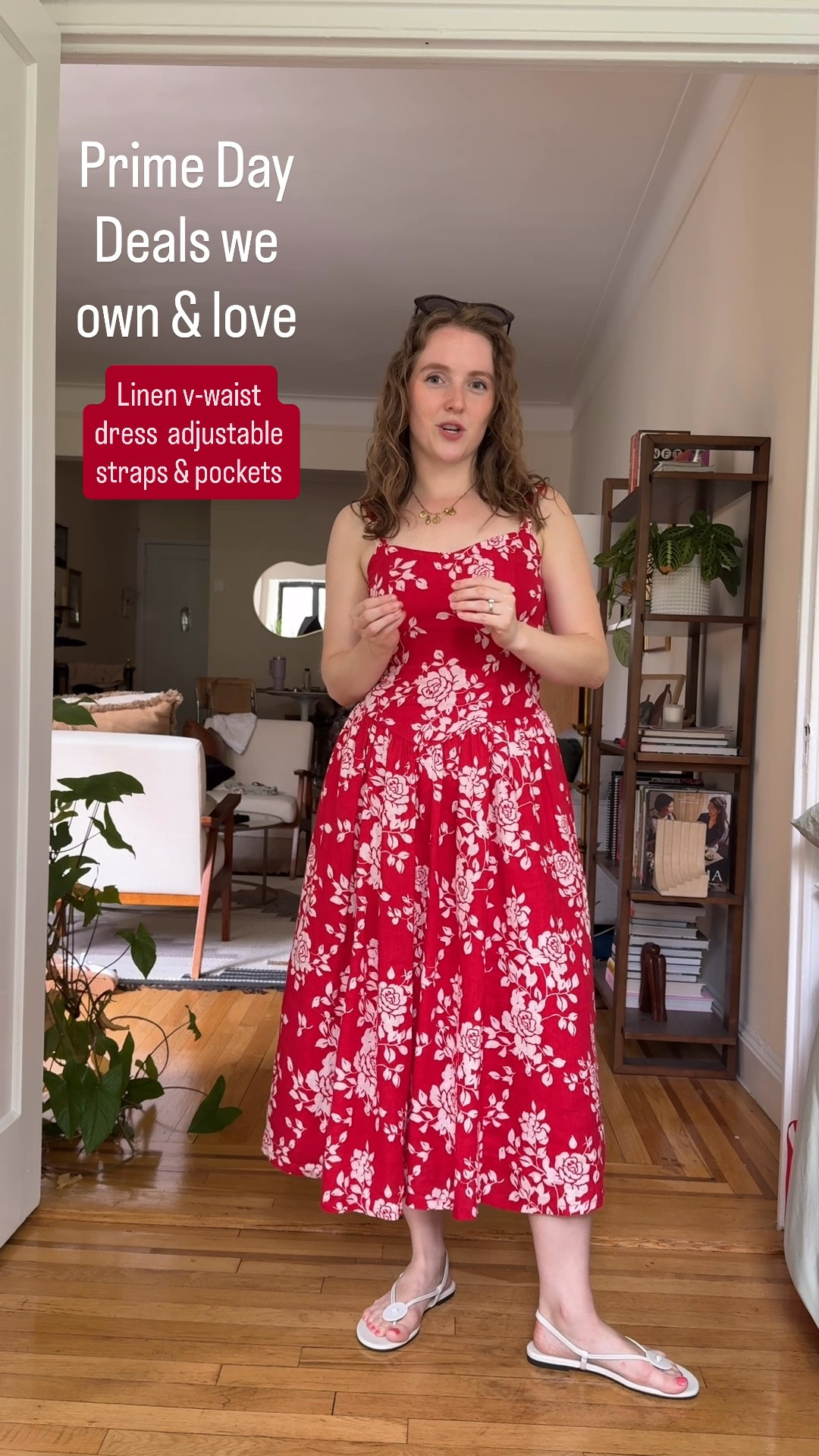 Amazon prime deals we own & love. This linen dress is so breathable and lightweight for summer. Lined and has pockets. Wearing xs

#LTKSeasonal #LTKSaleAlert