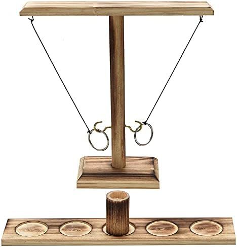 Amazon.com : Hook and Ring Game Handmade Wooden Toss Game for and Adults : Sports & Outdoors | Amazon (US)