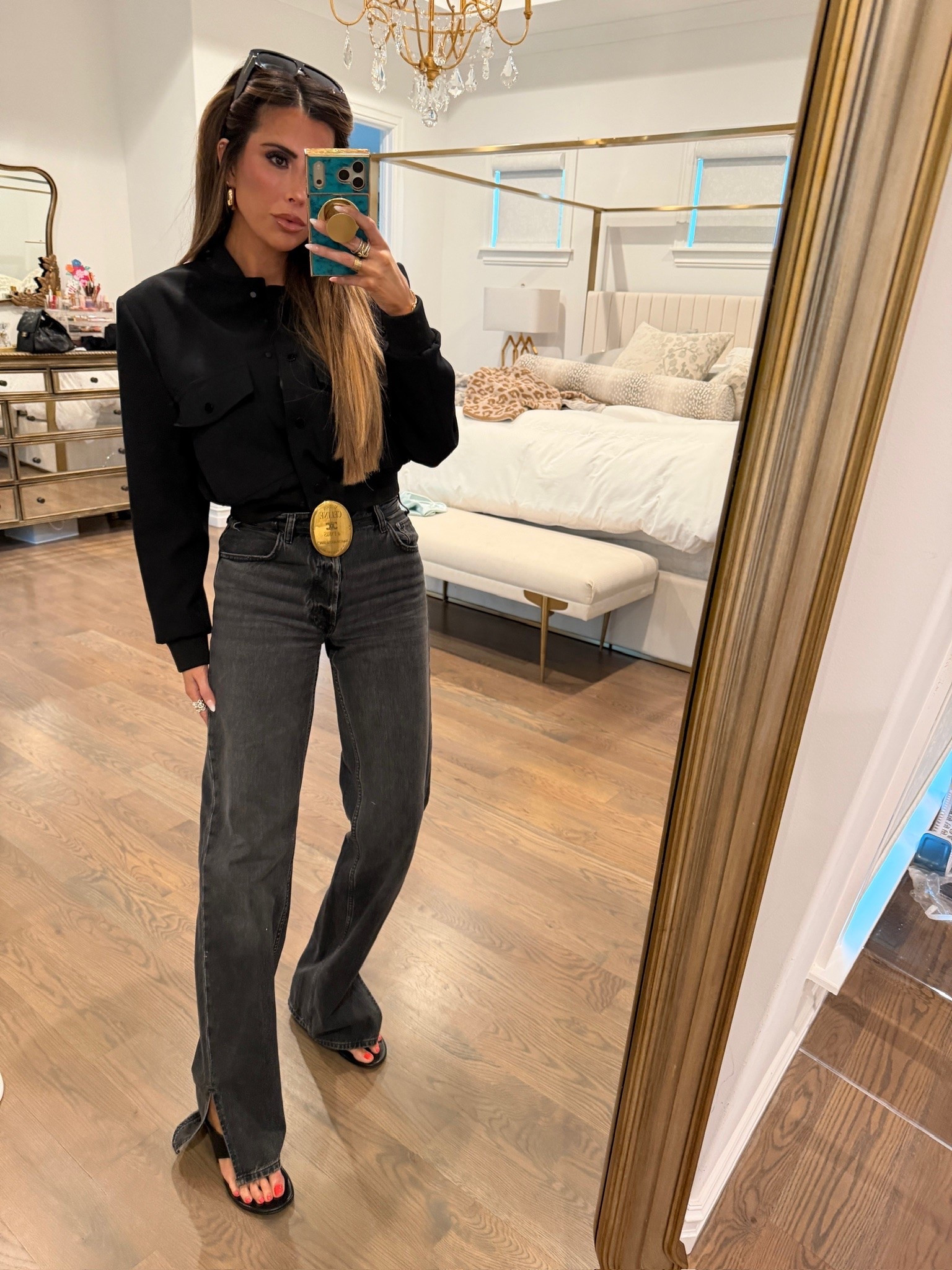 Little date night OOTD!! 🖤 Wearing a XS jacket and size 26 jeans! 

Nordstrom fashion, Mango fashion, Zara, Amazon, Celine, Anine Bing, Fall outfits women, Date night outfits, High waisted jeans, Bonber jackets, Fall trends, Gemme Beauty, Emily Gemma

#LTKSeasonal #LTKselfcare #LTKdayinmylife